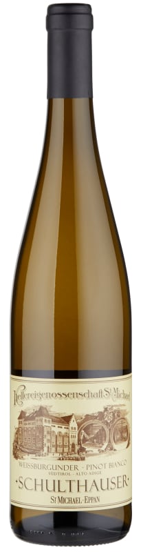 St. Michael-Eppan Schulthauser Pinot Bianco 2022 Front Bottle Shot