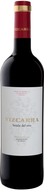 Vizcarra Senda del Oro 2016 Front Bottle Shot