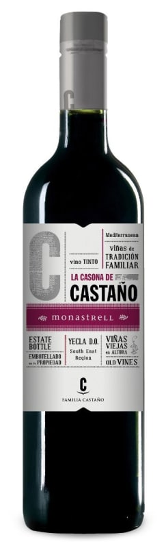 Bodegas Castano Monastrell 2018 Front Bottle Shot