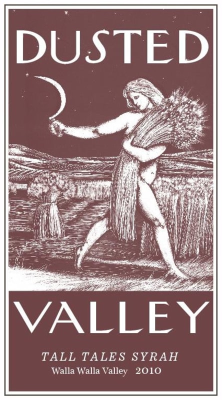 Dusted Valley Tall Tales Syrah 2010 Front Label