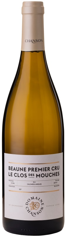 Chanson Pere & Fils Beaune Clos des Mouches Blanc Premier Cru 2022 Front Bottle Shot