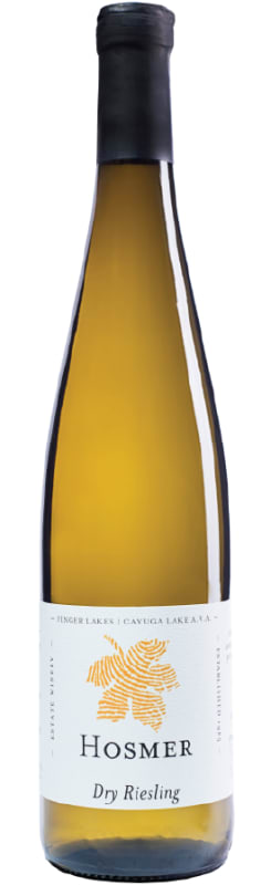 Hosmer Winery Dry Riesling 2021 Front Bottle Shot