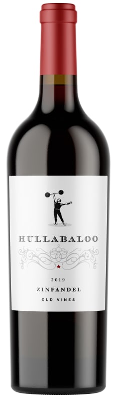 Hullabaloo Old Vines Zinfandel 2019 Front Bottle Shot