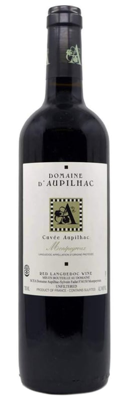 Domaine d'Aupilhac Montpeyroux Rouge 2022 Front Bottle Shot