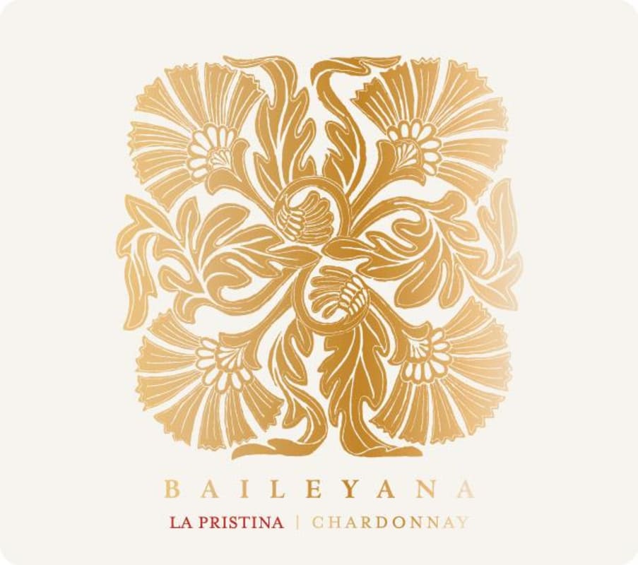 Baileyana La Pristina Chardonnay 2014 Front Label