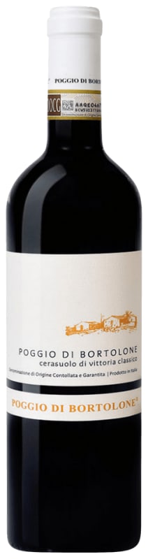 Poggio di Bortolone Cerasuolo di Vittoria 2020 Front Bottle Shot