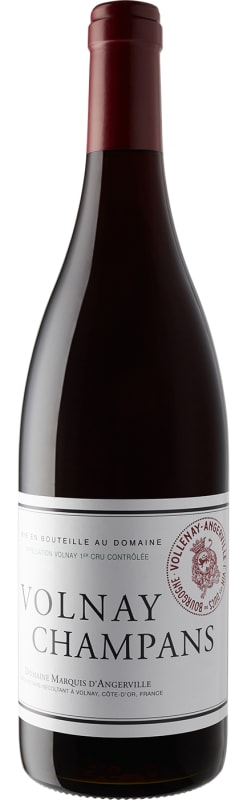 Domaine Marquis d'Angerville Volnay Champans Premier Cru 2019 Front Bottle Shot