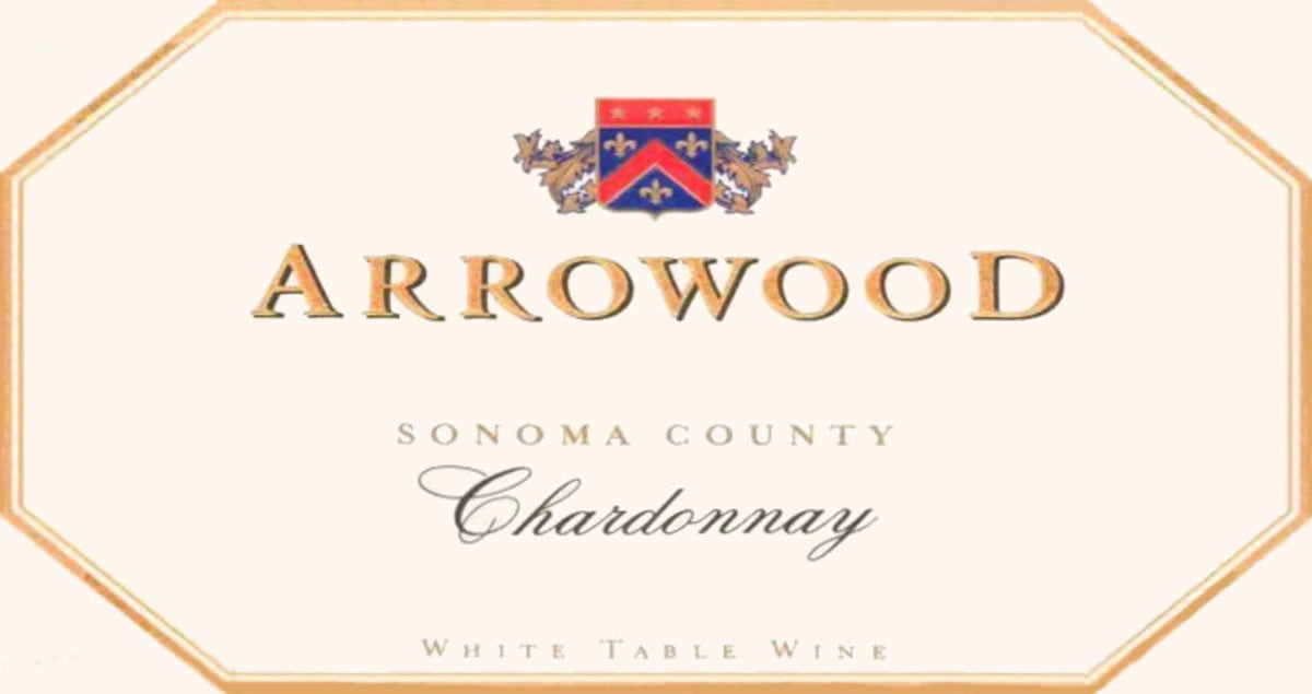 Arrowood Sonoma County Chardonnay 2005 Front Label