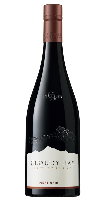 Cloudy Bay Pinot Noir 2023 Front Bottle Shot