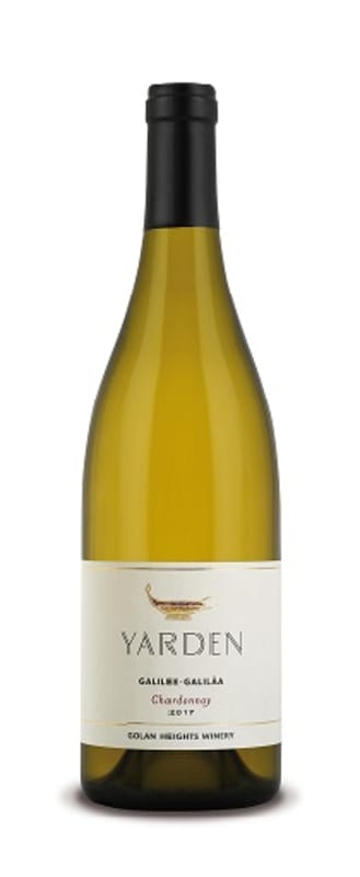 Yarden Chardonnay (OK Kosher) 2017 Front Bottle Shot