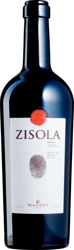 Zisola Noto Nero d'Avola 2022 Front Bottle Shot