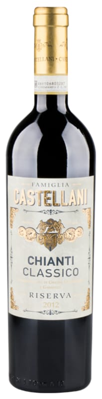 Castellani Chianti Classico Riserva 2012 Front Bottle Shot