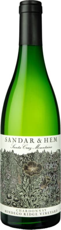Sandar & Hem Mindego Ridge Vineyard Chardonnay 2018 Front Bottle Shot