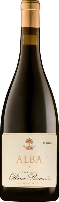 Chateau Ollieux Romanis Alba Rouge 2020 Front Bottle Shot