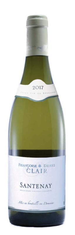 Francoise & Denis Clair Santenay Blanc 2017 Front Bottle Shot