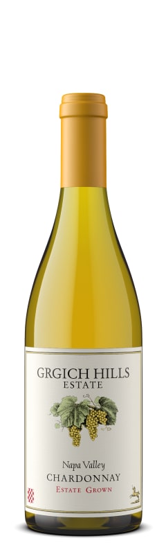 Grgich Hills Estate Chardonnay 2017 Front Bottle Shot