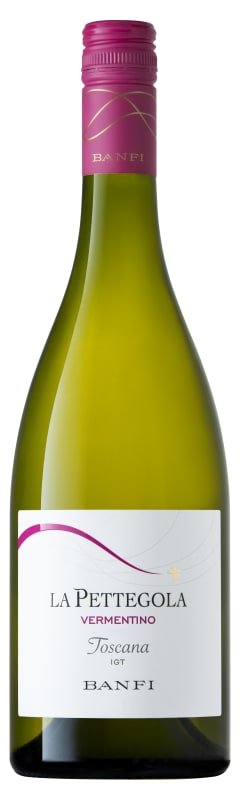 Banfi La Pettegola Vermentino 2021 Front Bottle Shot