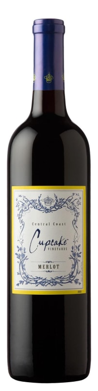 Cupcake Vineyards Merlot 2019 Front Bottle Shot
