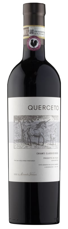 Castello di Querceto Chianti Classico 2022 Front Bottle Shot