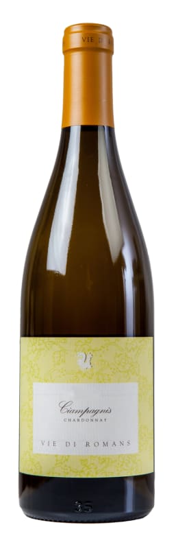 Vie di Romans Ciampagnis Chardonnay 2021 Front Bottle Shot