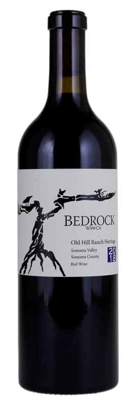 Bedrock Wine Company Old Hill Ranch Heritage Red 2018 Front Bottle Shot