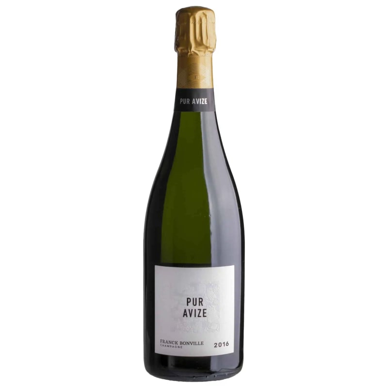 Champagne Franck Bonville Pur Avize Grand Cru Blanc de Blancs 2016 Front Bottle Shot