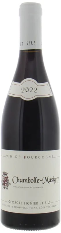 Domaine Georges Lignier Chambolle-Musigny 2022 Front Bottle Shot