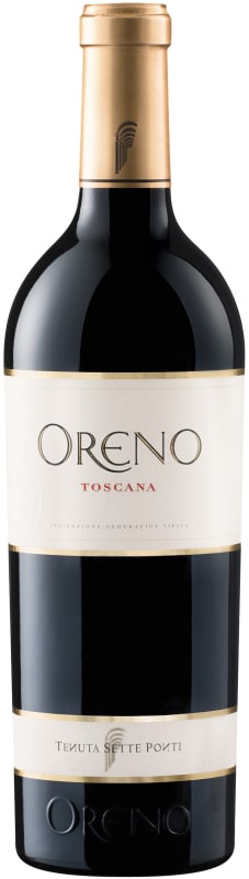 Tenuta Sette Ponti Oreno 2014 Front Bottle Shot