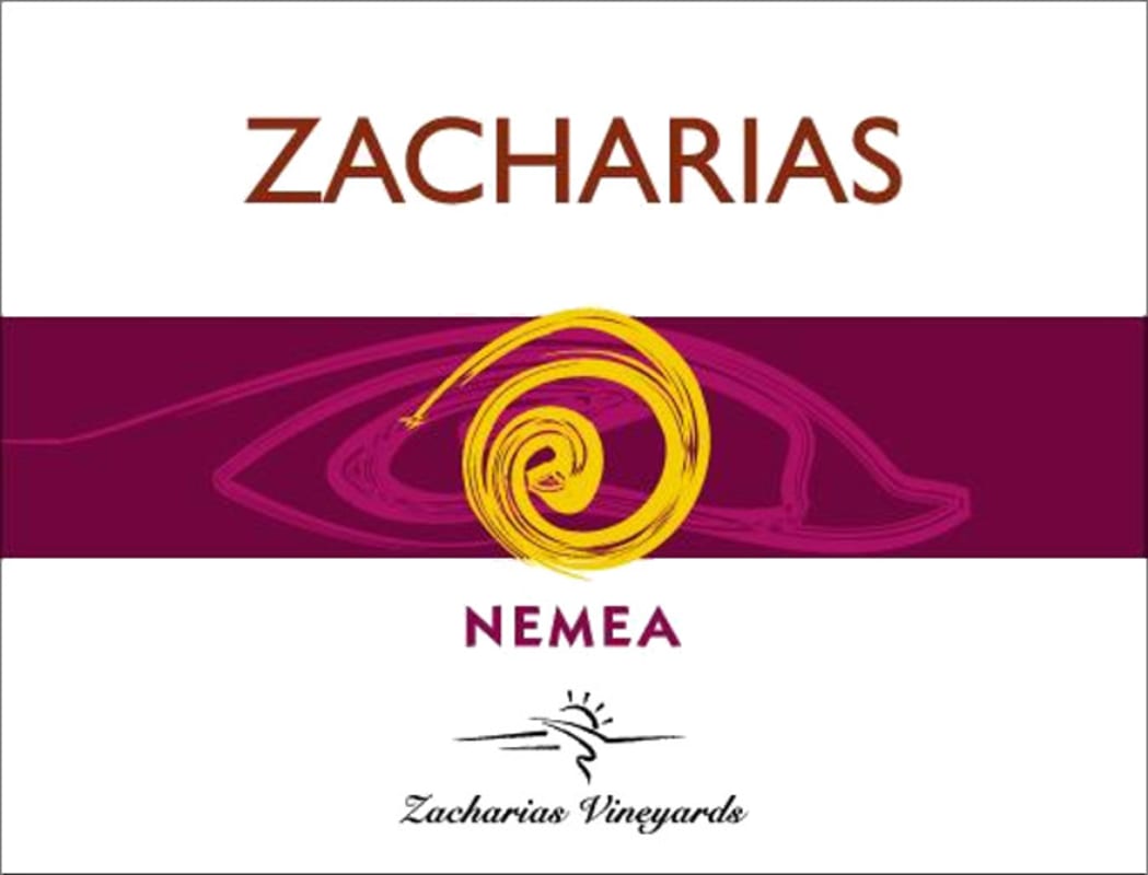 Zacharias Vineyards Nemea Red 2015 Front Label