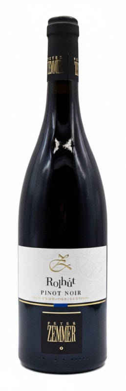 Peter Zemmer Rolhut Pinot Noir 2021 Front Bottle Shot