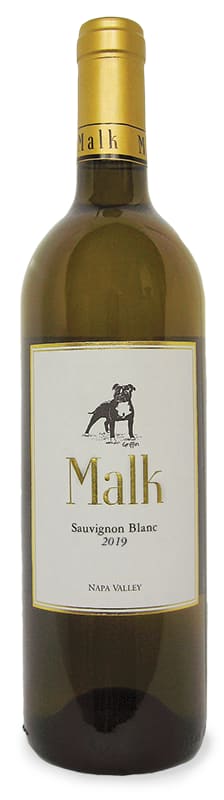 Malk Family Vineyards Sauvignon Blanc 2019 Front Bottle Shot