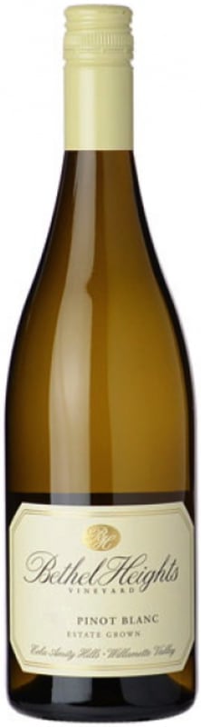 Bethel Heights Pinot Blanc 2017 Front Bottle Shot