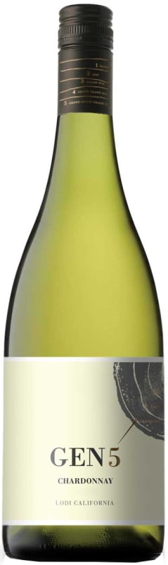 GEN5 Chardonnay 2015 Front Bottle Shot