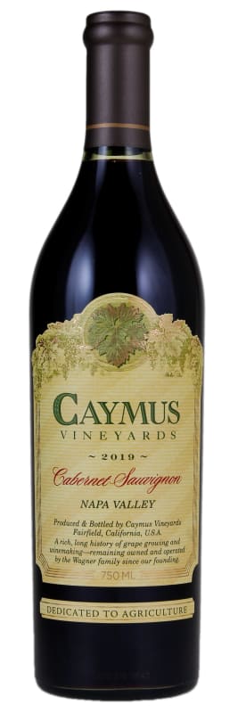 Caymus Napa Valley Cabernet Sauvignon (1.5 Liter Magnum) 2019 Front Bottle Shot
