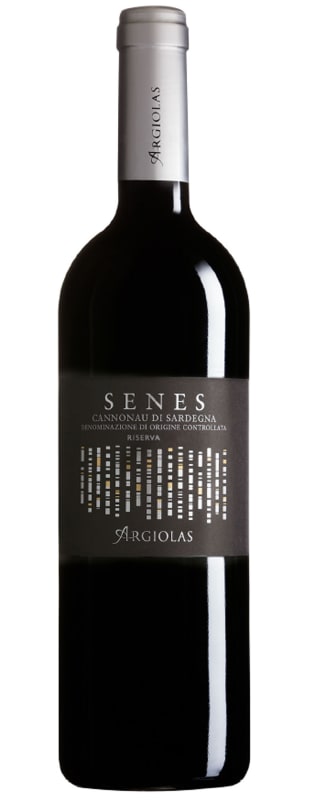 Argiolas Senes Cannonau di Sardegna Riserva 2016 Front Bottle Shot