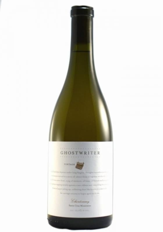 Ghostwriter Chardonnay 2017 Front Bottle Shot