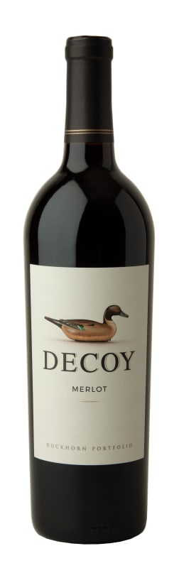 Decoy Merlot 2019 Front Bottle Shot