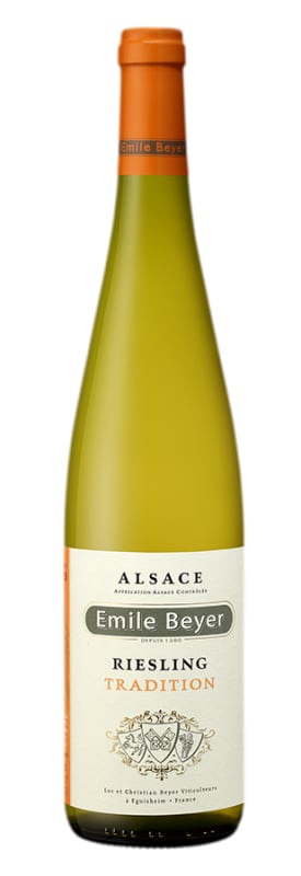 Domaine Emile Beyer Tradition Riesling 2020 Front Bottle Shot
