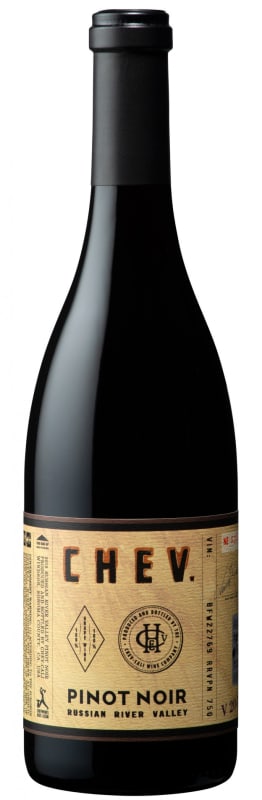 CHEV Russian River Valley Pinot Noir 2023 Front Bottle Shot