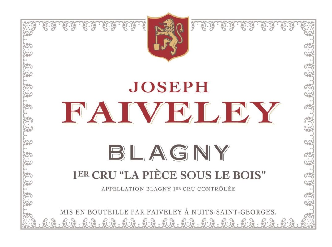 Faiveley Blagny La Piece Sous Le Bois Premier Cru 2012 Front Label