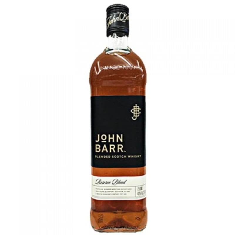 John Barr Reserve Blended Scotch Whisky Front Bottle Shot