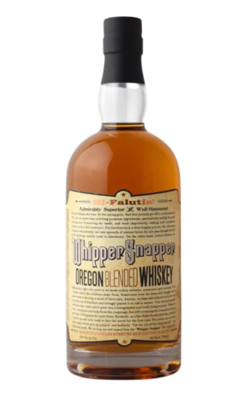 Ransom WhipperSnapper Whiskey Front Bottle Shot