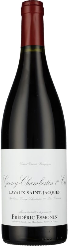 Frederic Esmonin Gevrey-Chambertin Lavaux Saint-Jacques Premier Cru 2020 Front Bottle Shot