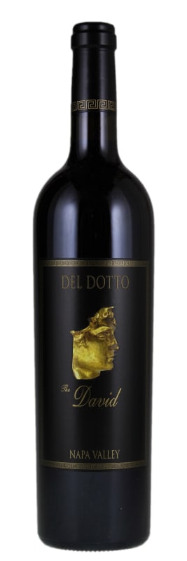 Del Dotto The David (scuffed labels) 2000 Front Bottle Shot