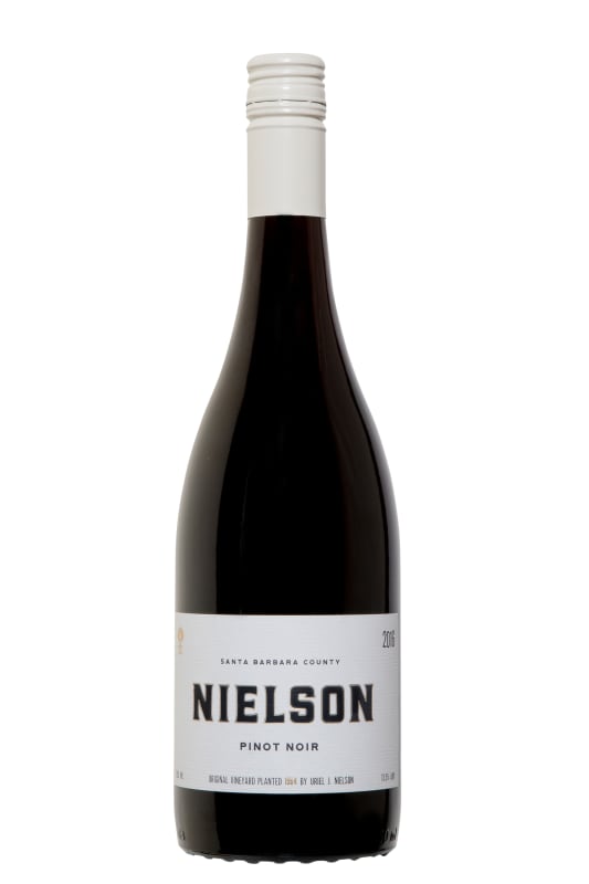 Nielson Santa Barbara Pinot Noir 2016 Front Bottle Shot