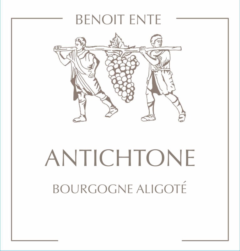 Benoit Ente Bourgogne Aligote Cuvee Antichtone 2020 Front Label
