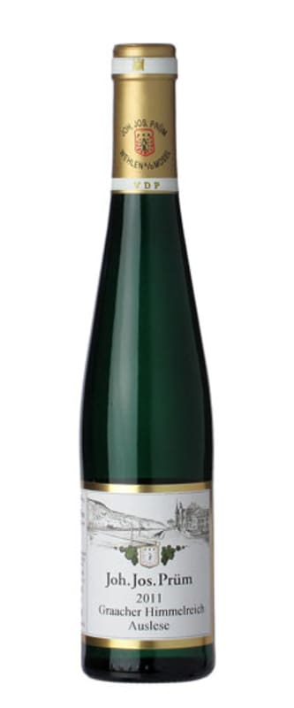 Joh. Jos. Prüm Graacher Himmelreich Gold Capsule Riesling Auslese 2011 Front Bottle Shot
