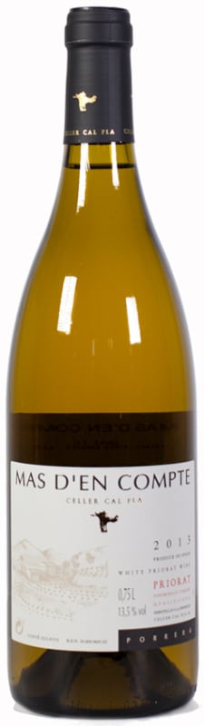 Celler Cal Pla Mas d'En Compte Blanc 2013 Front Bottle Shot