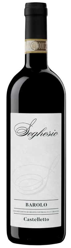 Fratelli Seghesio Barolo Castelletto 2021 Front Bottle Shot
