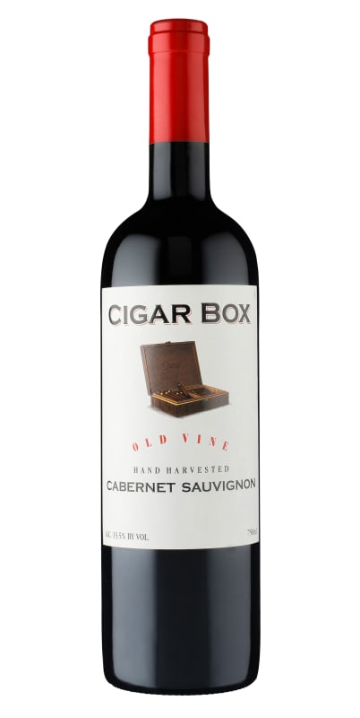 Cigar Box Old Vine Cabernet Sauvignon 2020 Front Bottle Shot